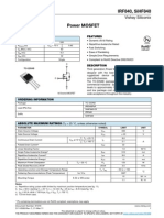 Irf840, Sihf840: Vishay Siliconix