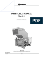 Rapid Granulator Manual