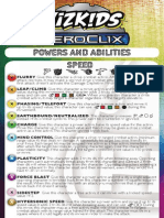 2014 HeroClix Powers and Abilities Card