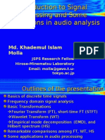 Introduction To Signal Processing