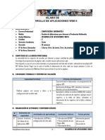 Desarrollo de Aplicaciones Web II