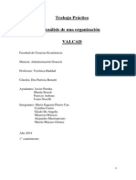 VALCAD - Trabajo Práctico Análisis de Una Organización