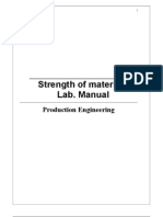 Strength of Material Manual