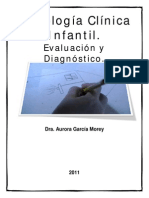 Psicología Clínicia Infantil. Evaluación y Diagnostico - Aurora García Morey