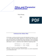 Kalman Filter and Parameter Identification: Florian Herzog 2013