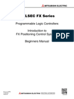 FX Series Positioning Beginner S Manual English Controller