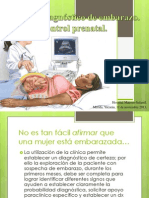 Diagnóstico de Embarazo, Control Prenatal