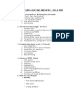 SQL Server Analysys Services - 2005 & 2008: 1. Introduction To Data Warehousing Concepts