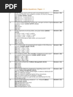 P-Block Elements Questions