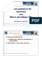 Casos Prácticos Con Arco de Trabajo ITIL