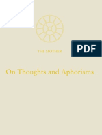 On Thoughts and Aphorisms by Holy Mother