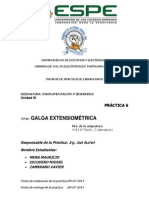 Informe Galga