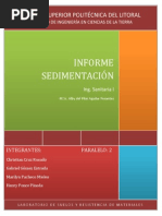 Informe Sanitaria Lago Espol