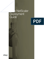 Citrix Netscaler Deployment Guide