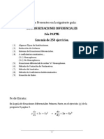 Segunda Parte Ecuaciones Diferenciales Con Soluciones