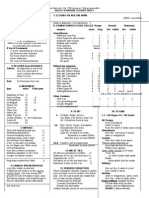 Volley & Bayonet Player Sheet Full