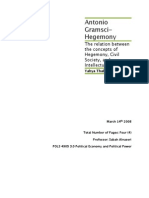 Antonio Gramsci-Hegemony: The Relation Between The Concepts of Hegemony, Civil Society, and Intellectuals