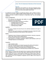 Case Analysis of Ingersoll Rand