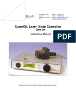 Superdil Laser Diode Controller: Instruction Manual