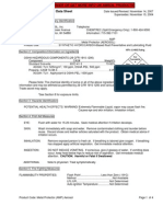 AMSOIL Material Safety Data Sheet: Nfpa & Hmis Rating