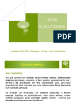 Atos Ilocutórios - PPT (Blog10 13-14) PDF