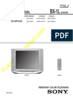 Sony KV-29FS140 Diagrama