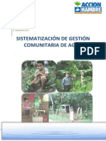 Sistematización de Gestión Comunitaria de Agua - Nicaragua