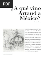 Enrique Flores - A Qué Vino Artaud A México