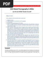 X - Rated Pornography in Bible-Modified