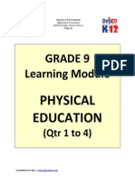 Grade 9 Learning Module: Physical Education