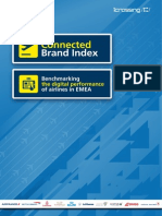 Icrossing 2014 Connected Brand Index For Airlines EMEA