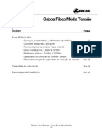 Cabos Ficap (Tabela de Secção Nominal)