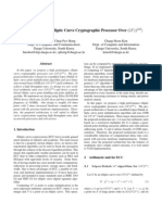 High Performance Elliptic Curve Cryptographic Processor Over GF (2163)