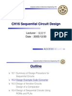 CH16 Sequential Circuit Design