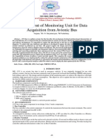 Development of Monitoring Unit For Data Acquisition From Avionic Bus