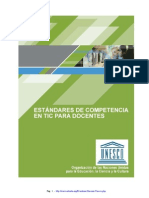 Competencias TIC Docentes UNESCO