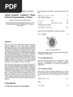 Object-Oriented Nonlinear Finite Element Programming: A Primer