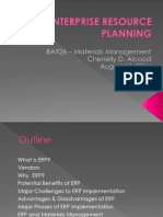 Enterprise Resource Planning - PPT