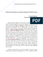 Leonora Djamen: La Operación Masotta de Carlos Correas