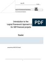 The Logical Framework Approach Introduction For GEF-financed Projects