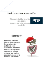 Síndrome de Malabsorción