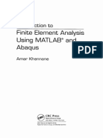 Using: Analysis Abaqus