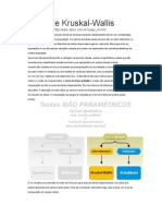 Teste Nao Parametrico Kruskal-Wallis