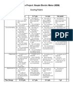 SEM Scoring Rubric