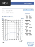 Groschopp 74521 Specsheet