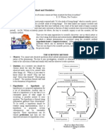 Lab 01 - Scientific Method and Statistics (New Version)