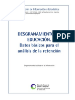 Desgranamiento en La Educacion