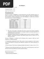 Philippines Tax