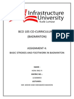 Badminton Assignment 4