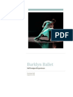 Burklyn Ballet Experience Reflection